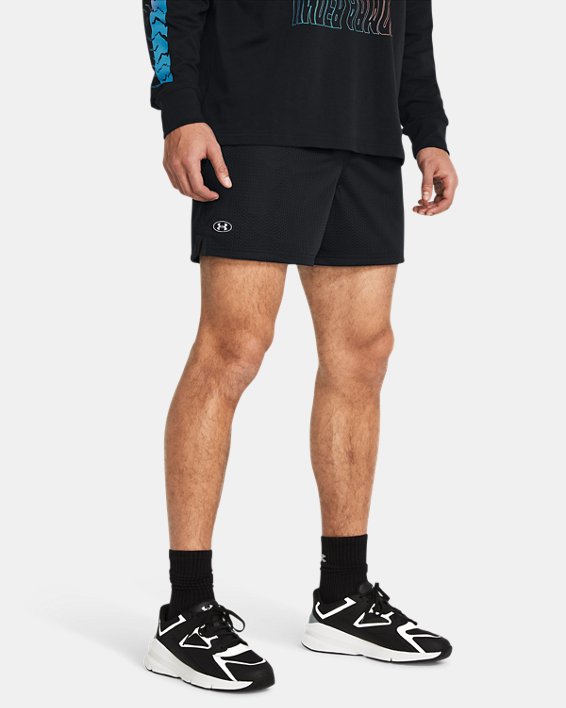 Men's UA Icon Mesh Shorts in Black image number 0